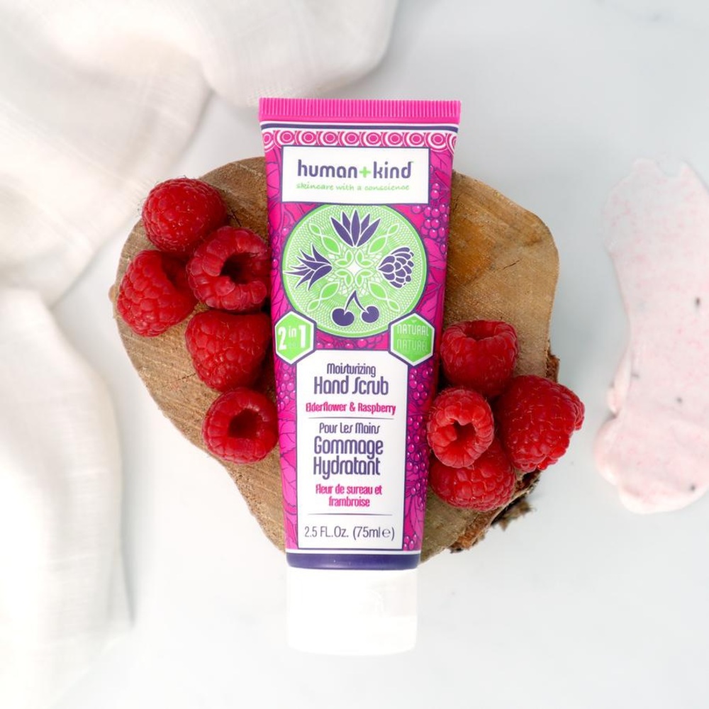 New! Human and Kind Elderflower Hand Scrub!